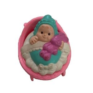 Vintage Fisher Price Little People Baby, Stroller, 1997 & 1996